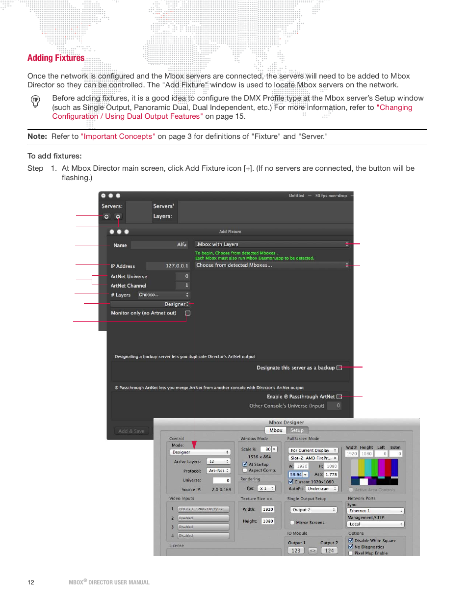 Adding fixtures | PRG Mbox Director User Manual v3.9 User Manual | Page 18 / 112