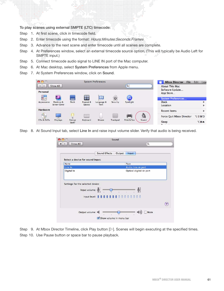 PRG Mbox Director User Manual v3.8a User Manual | Page 67 / 108