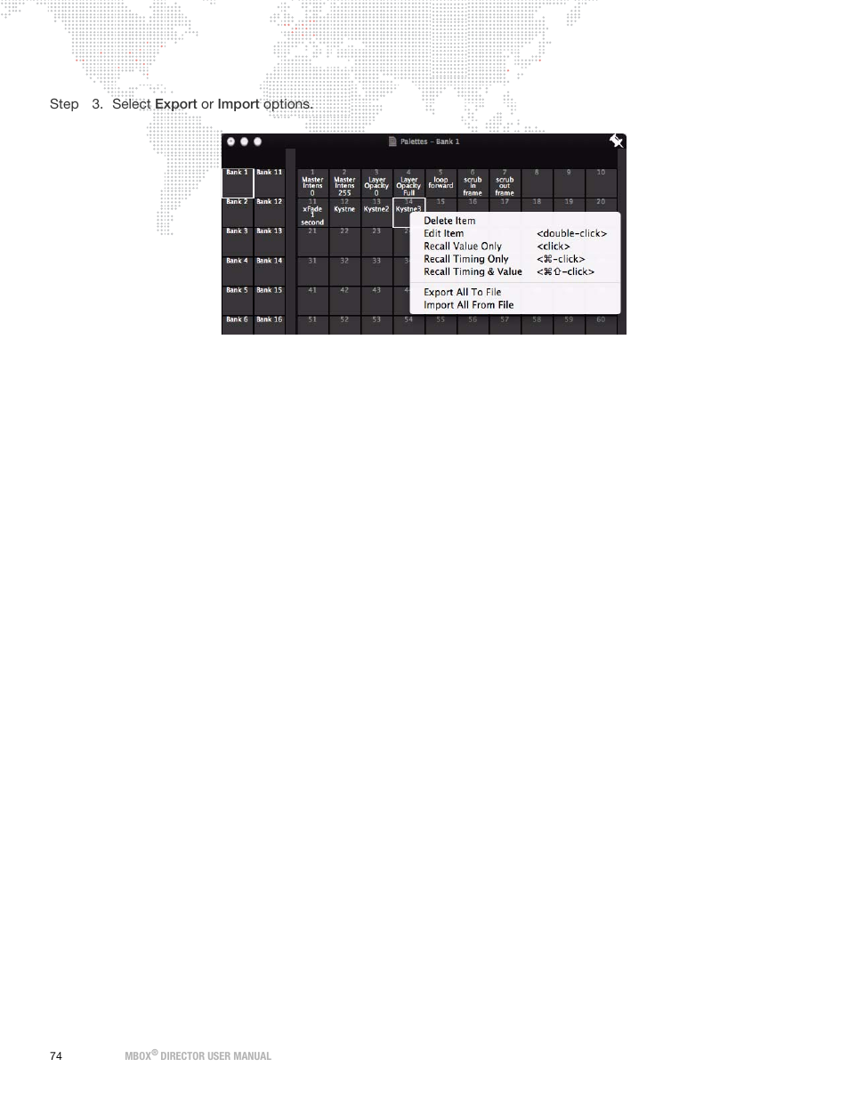 PRG Mbox Director User Manual v3.8a User Manual | Page 80 / 108