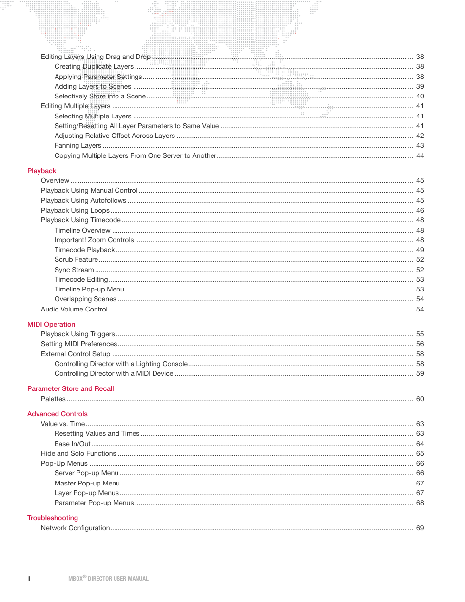 PRG Mbox Director User Manual v3.7 User Manual | Page 4 / 80