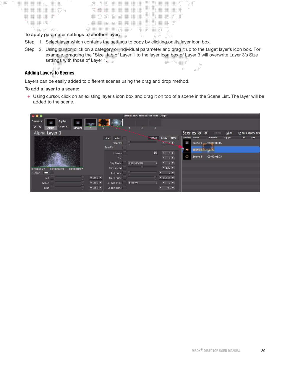 Adding layers to scenes | PRG Mbox Director User Manual v3.7 User Manual | Page 45 / 80