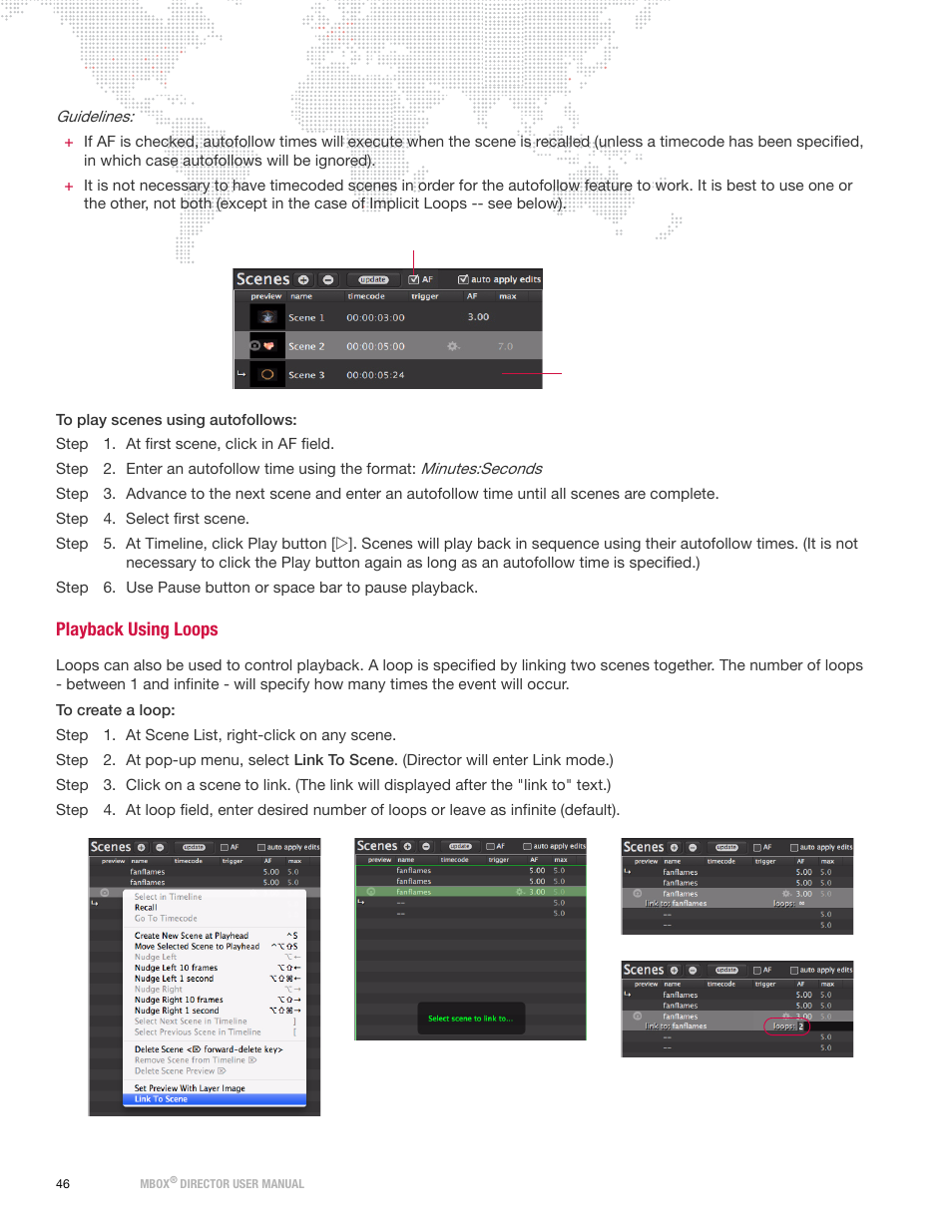 Playback using loops | PRG Mbox Director User Manual v3.7 User Manual | Page 52 / 80