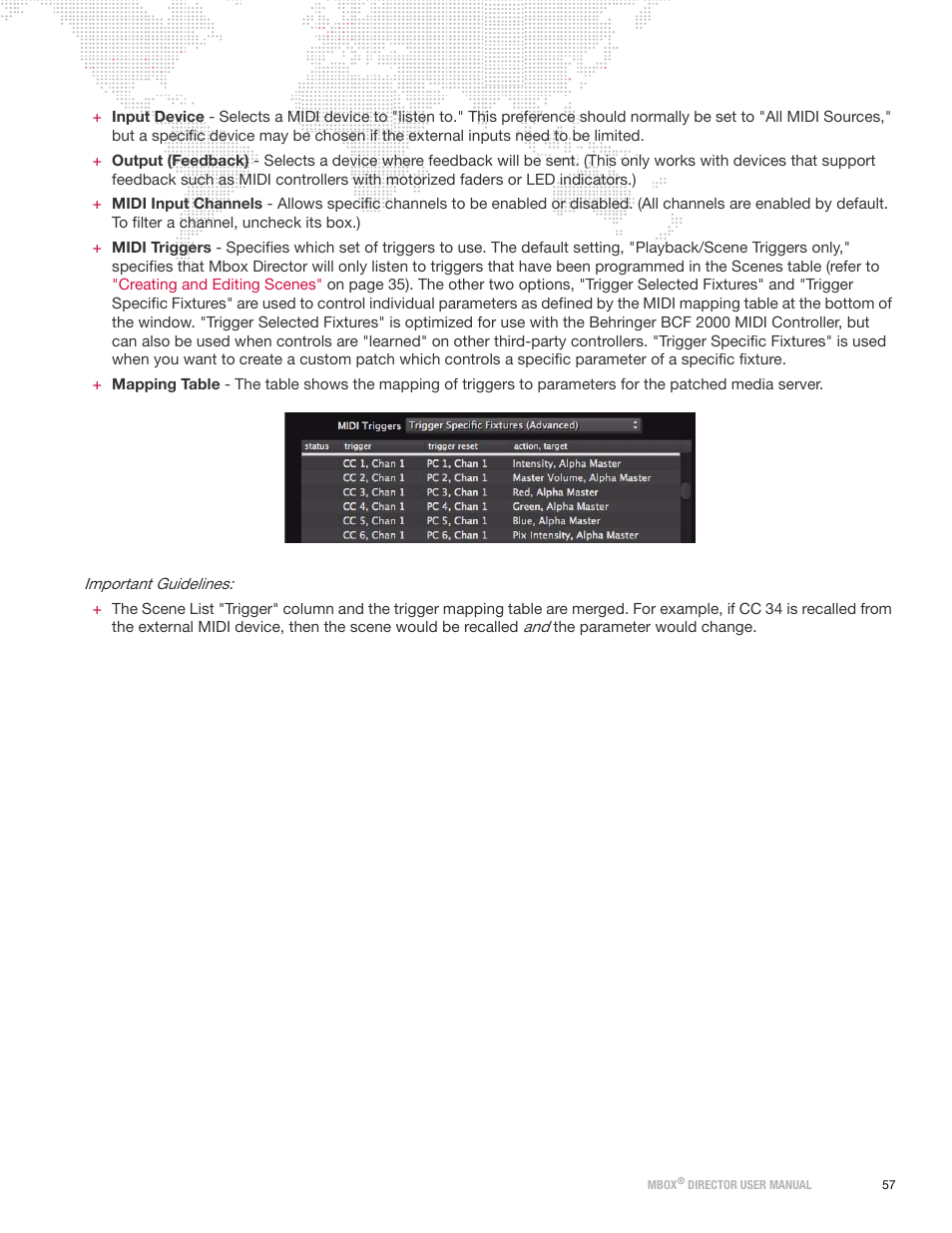 PRG Mbox Director User Manual v3.7 User Manual | Page 63 / 80