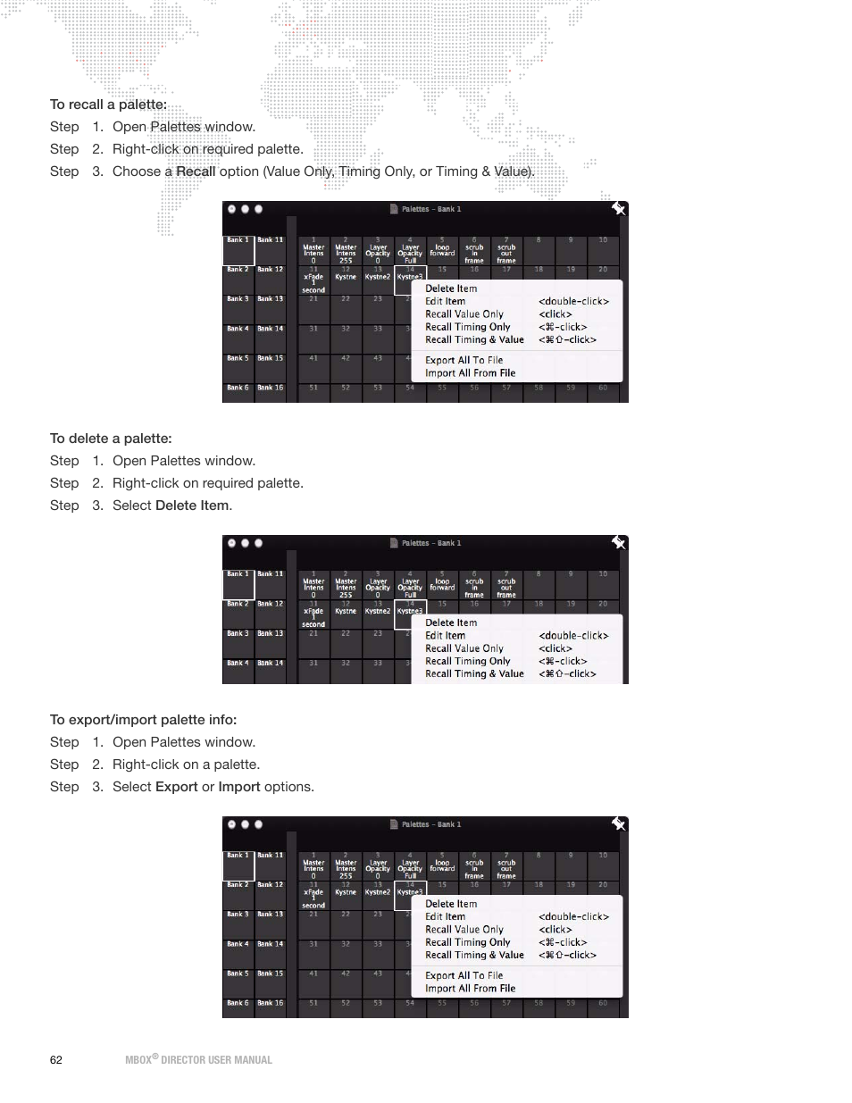 PRG Mbox Director User Manual v3.7 User Manual | Page 68 / 80