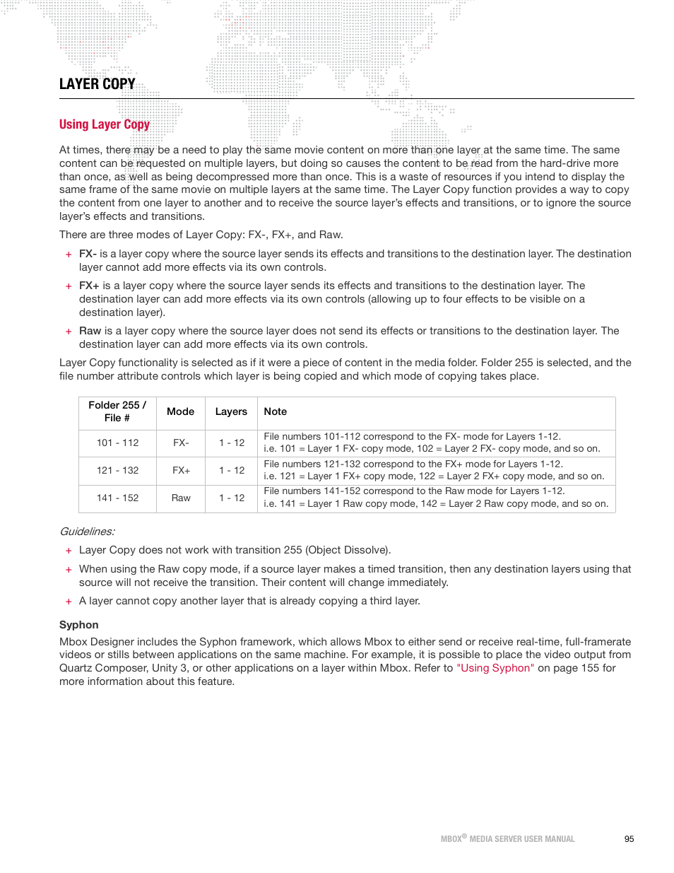 Layer copy, Using layer copy | PRG Mbox Designer Manual 3.9 User Manual | Page 103 / 206