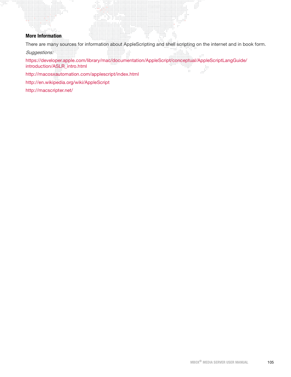 More information | PRG Mbox Designer Manual 3.9 User Manual | Page 113 / 206
