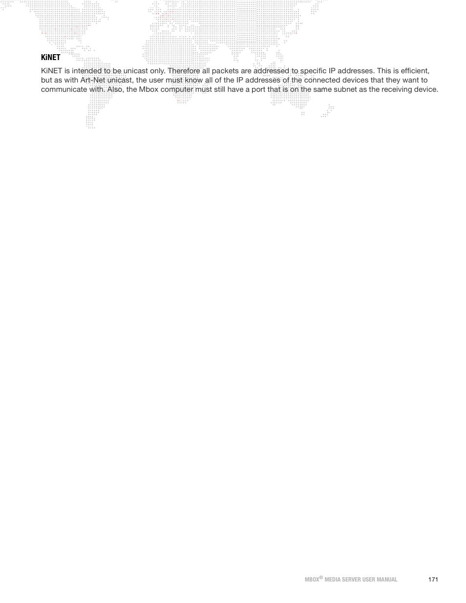 Kinet | PRG Mbox Designer Manual 3.9 User Manual | Page 179 / 206