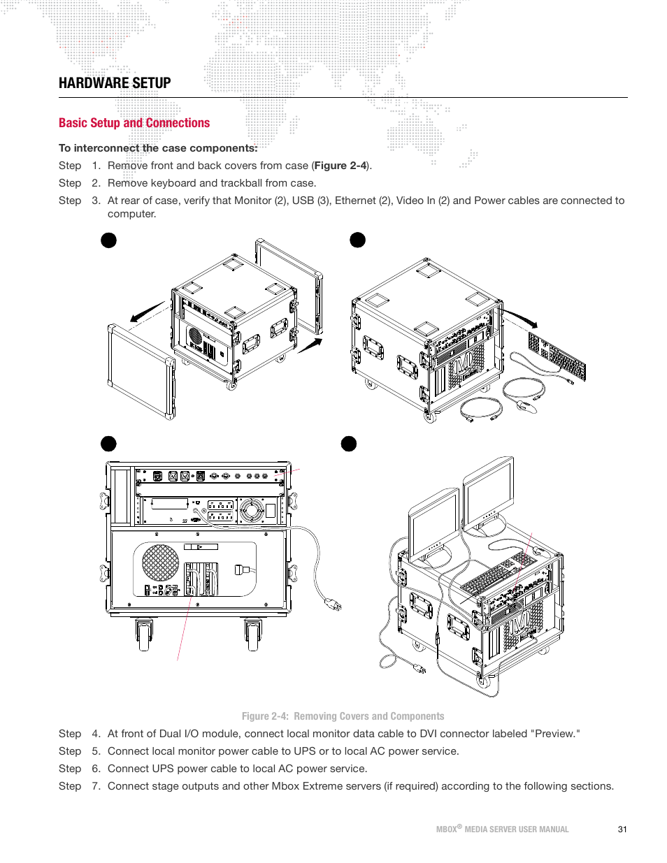 Hardware setup, Basic setup and connections | PRG Mbox Designer Manual 3.9 User Manual | Page 39 / 206