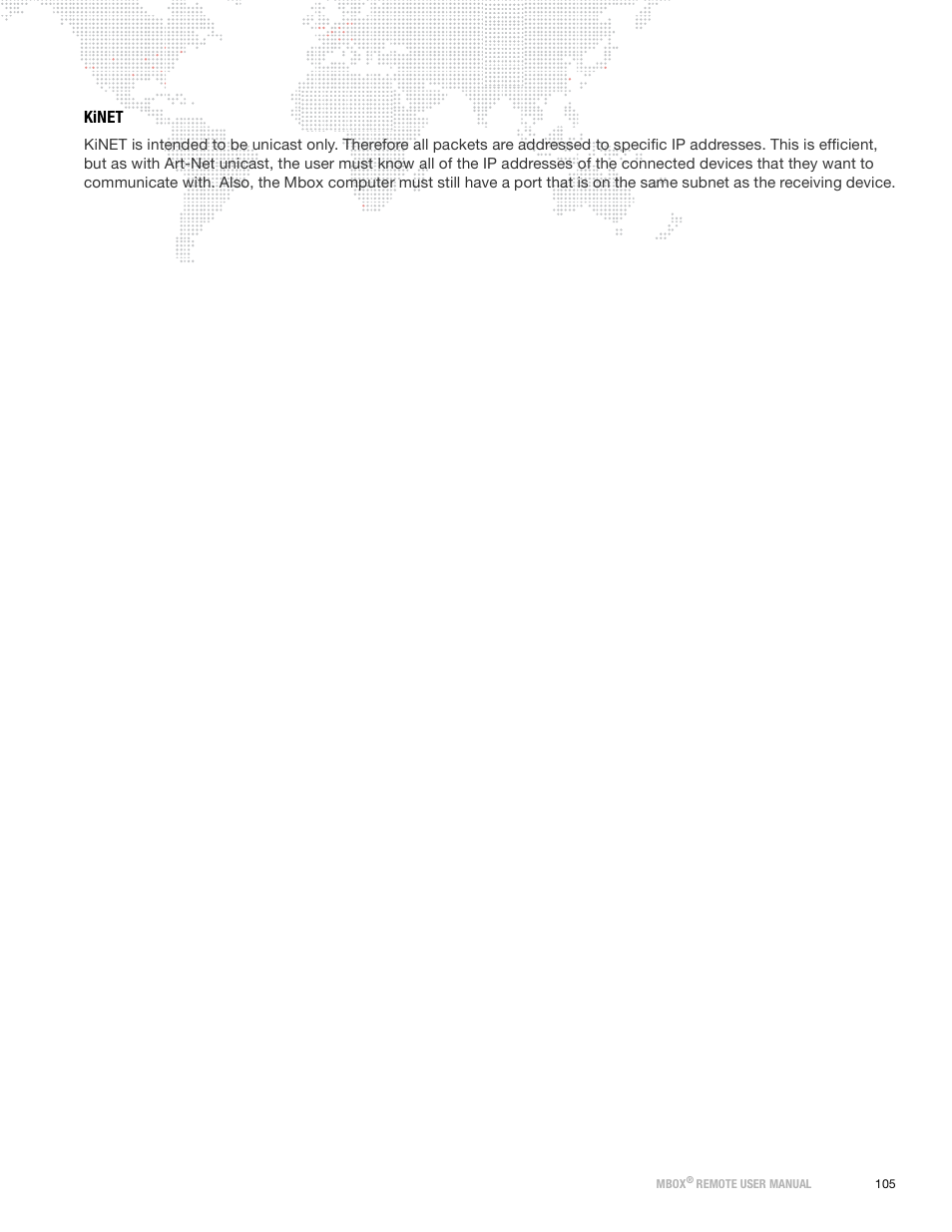 Kinet | PRG Mbox Remote Manual 3.9 User Manual | Page 111 / 114