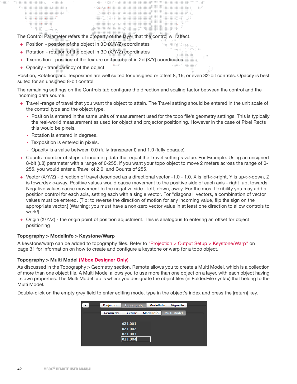 PRG Mbox Remote Manual 3.9 User Manual | Page 48 / 114