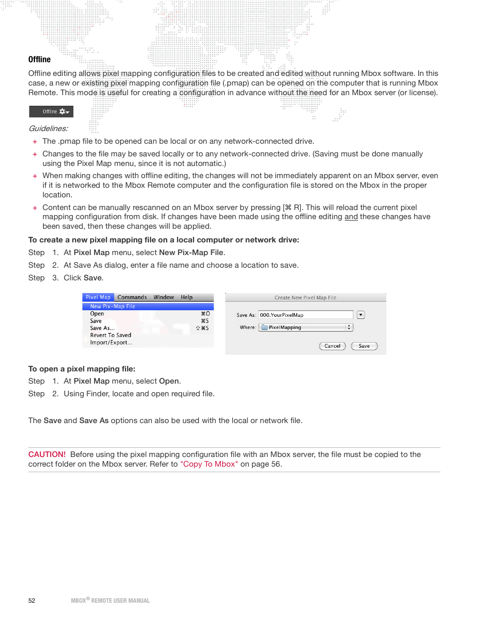 Offline | PRG Mbox Remote Manual 3.9 User Manual | Page 58 / 114