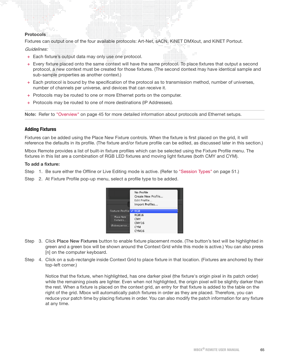 Adding fixtures | PRG Mbox Remote Manual 3.9 User Manual | Page 71 / 114