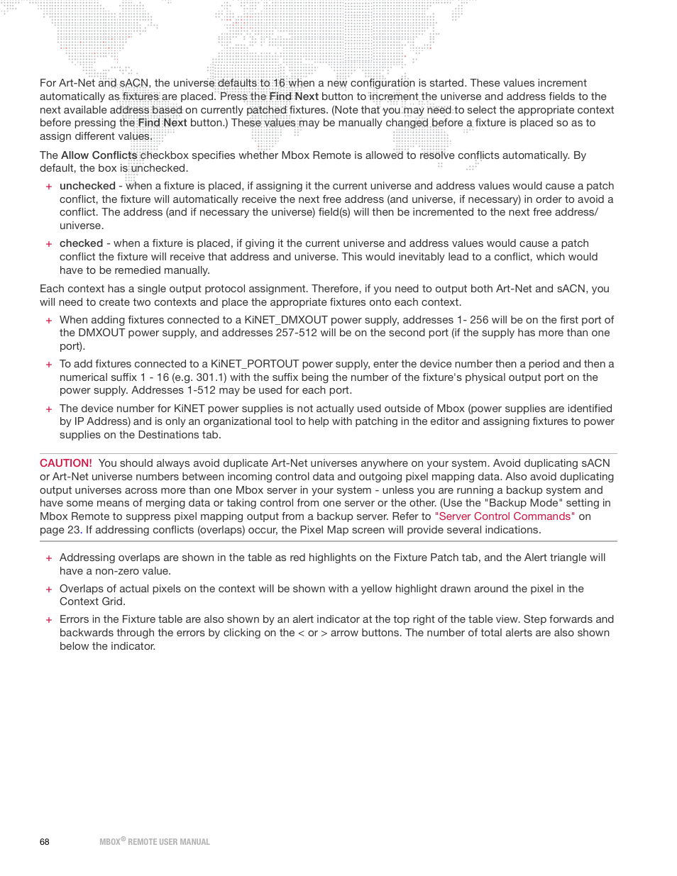 PRG Mbox Remote Manual 3.9 User Manual | Page 74 / 114