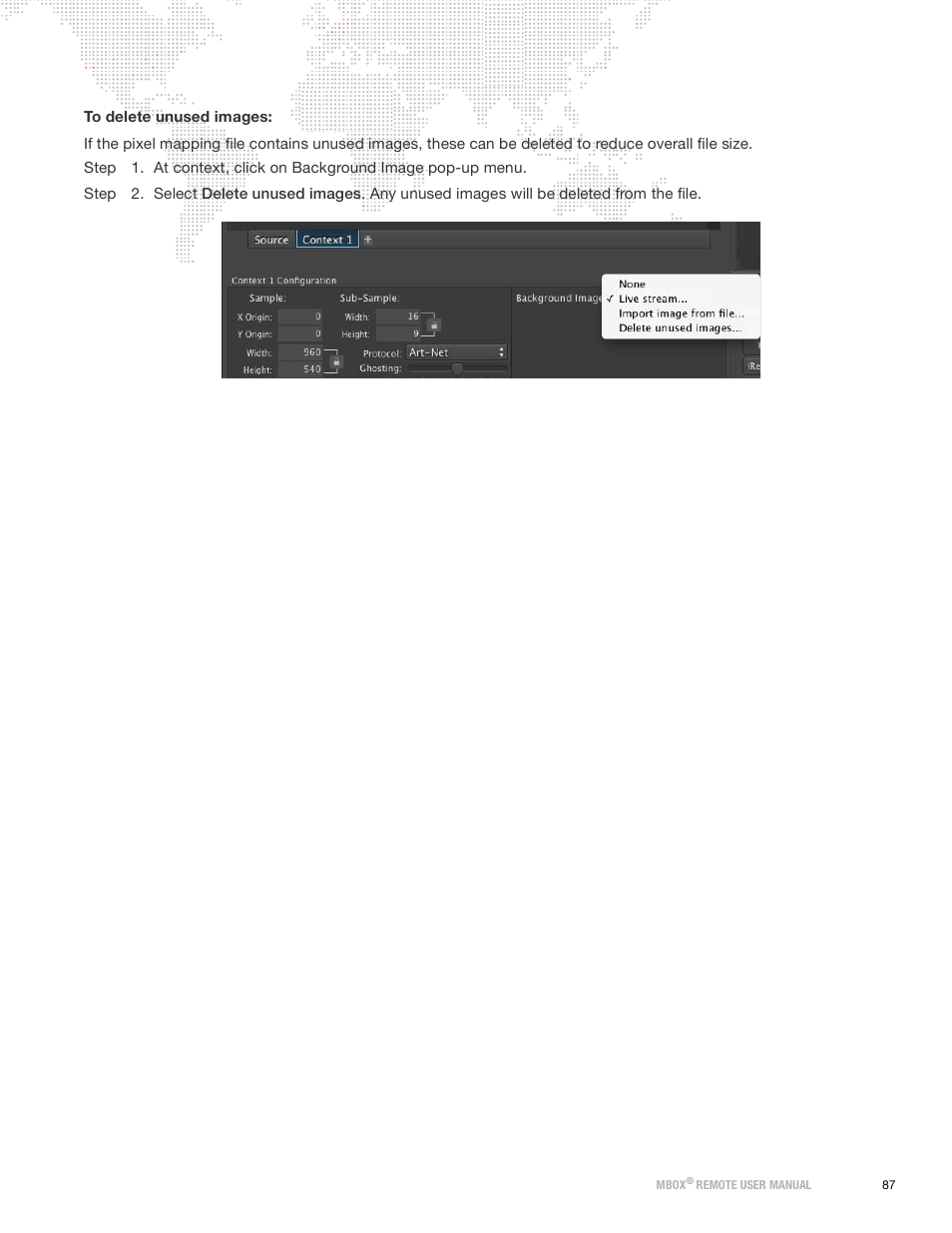 PRG Mbox Remote Manual 3.9 User Manual | Page 93 / 114
