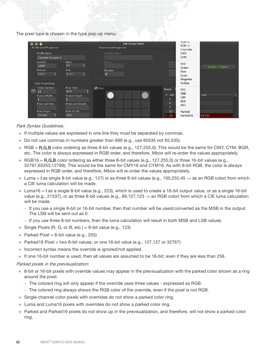 PRG Mbox Remote Manual 3.9 User Manual | Page 98 / 114