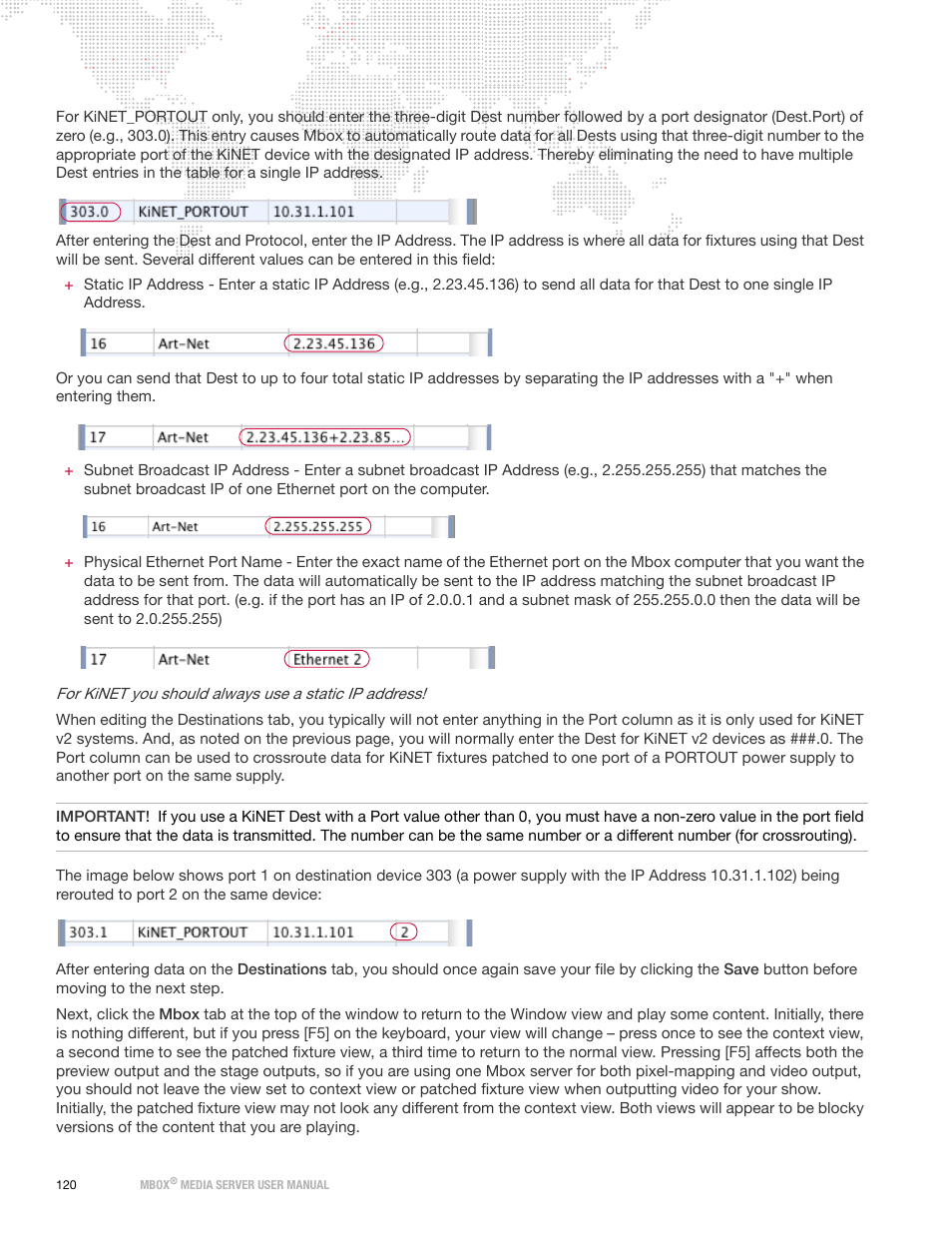 PRG Mbox Designer Manual 3.8 User Manual | Page 128 / 244