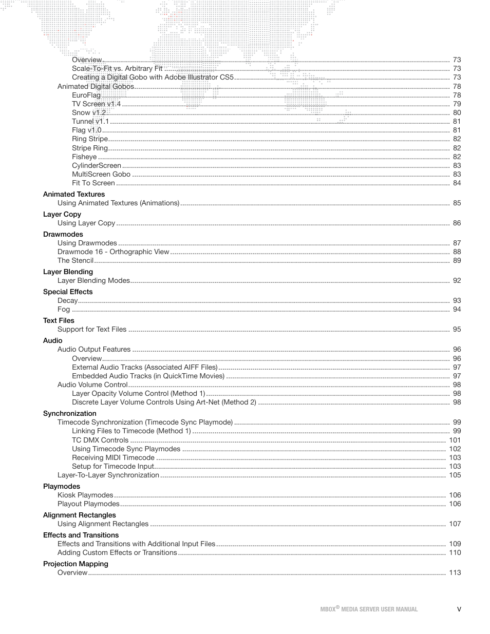 PRG Mbox Designer Manual 3.8 User Manual | Page 5 / 244