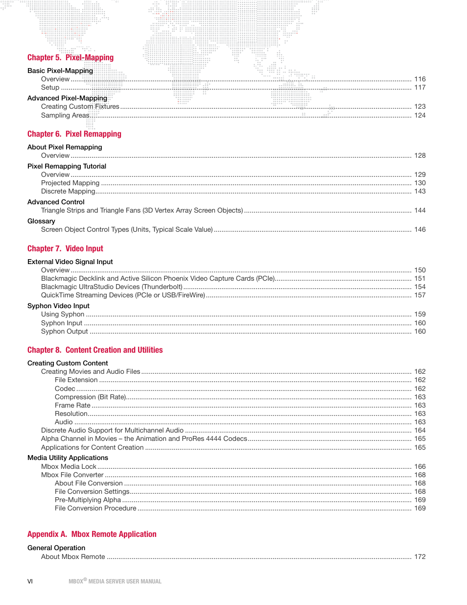 PRG Mbox Designer Manual 3.8 User Manual | Page 6 / 244