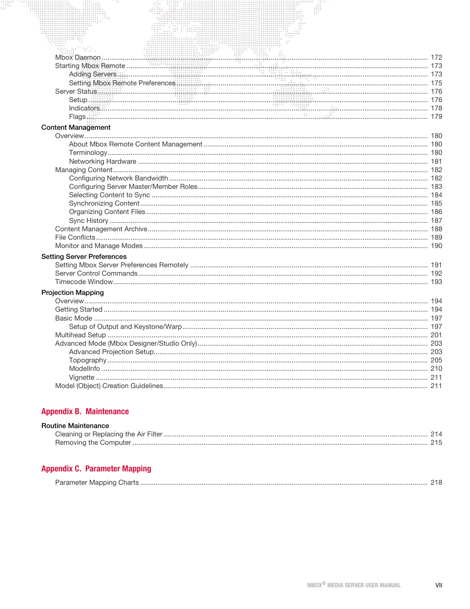 PRG Mbox Designer Manual 3.8 User Manual | Page 7 / 244