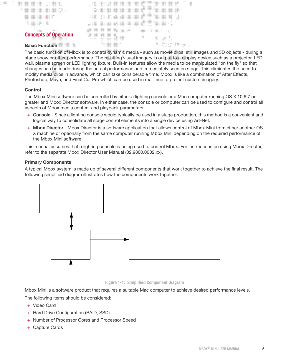 Concepts of operation | PRG Mbox Mini Manual 3.8 User Manual | Page 13 / 192