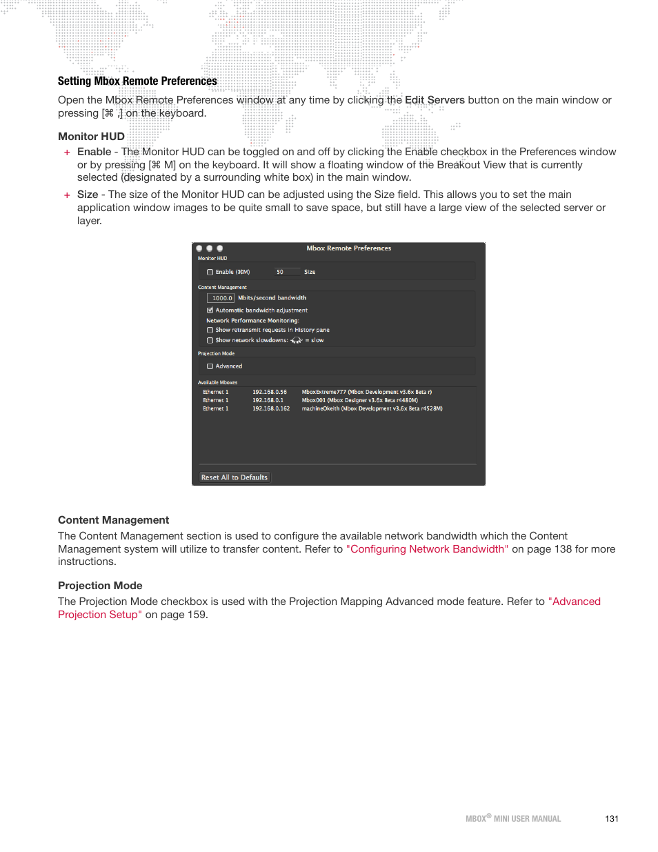 Setting mbox remote preferences | PRG Mbox Mini Manual 3.8 User Manual | Page 139 / 192