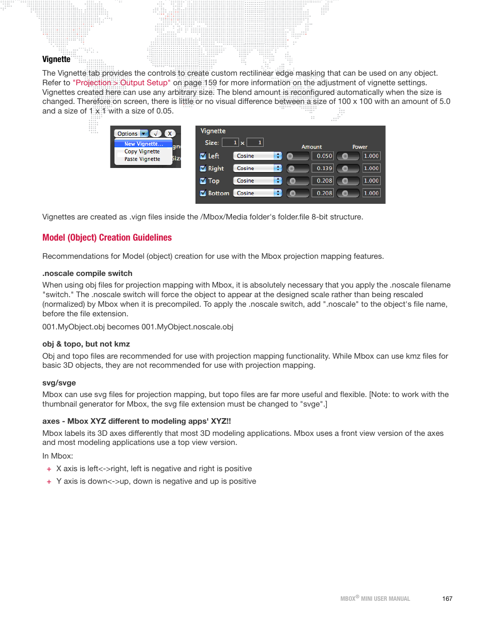 Vignette, Model (object) creation guidelines | PRG Mbox Mini Manual 3.8 User Manual | Page 175 / 192