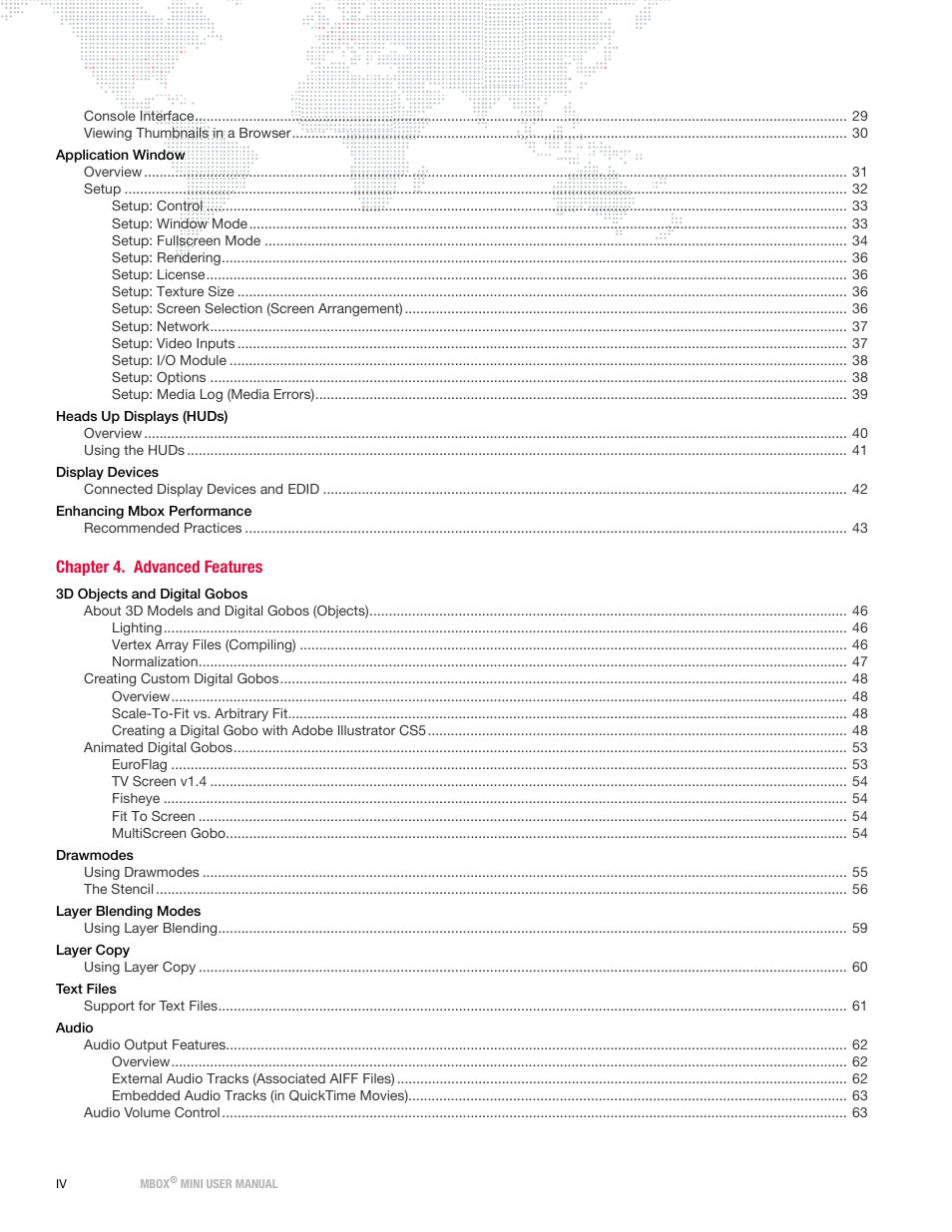 PRG Mbox Mini Manual 3.8 User Manual | Page 4 / 192