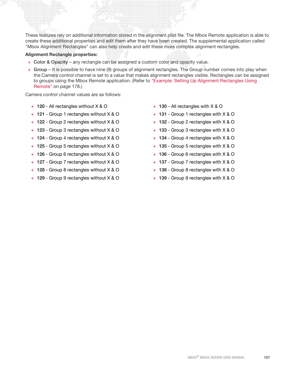 PRG Mbox Designer User Manual v3.7 User Manual | Page 109 / 232