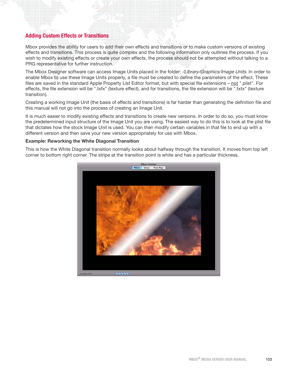 Adding custom effects or transitions | PRG Mbox Designer User Manual v3.7 User Manual | Page 111 / 232