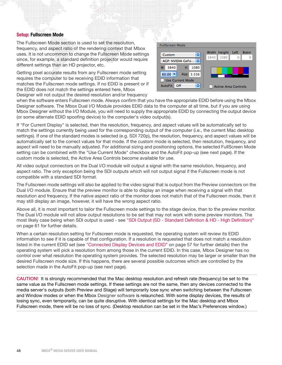Setup: fullscreen mode | PRG Mbox Designer User Manual v3.7 User Manual | Page 56 / 232