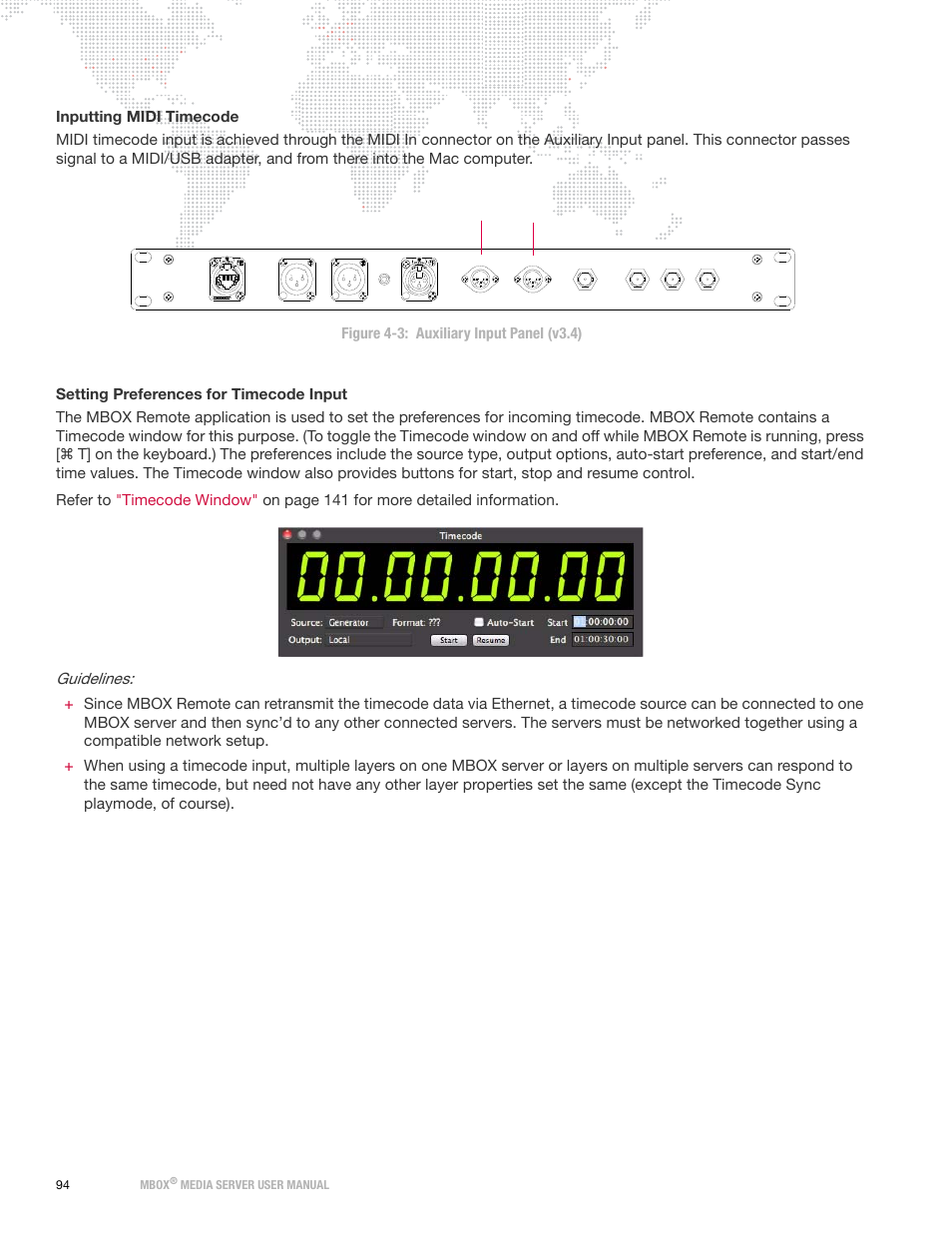 Guidelines | PRG Mbox Designer User Manual v3.6.1 User Manual | Page 102 / 174