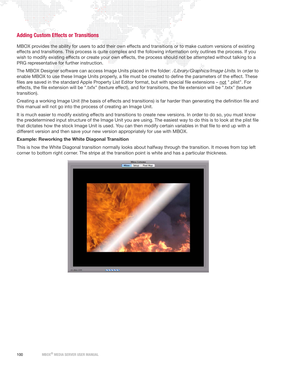 Adding custom effects or transitions | PRG Mbox Designer User Manual v3.6.1 User Manual | Page 108 / 174