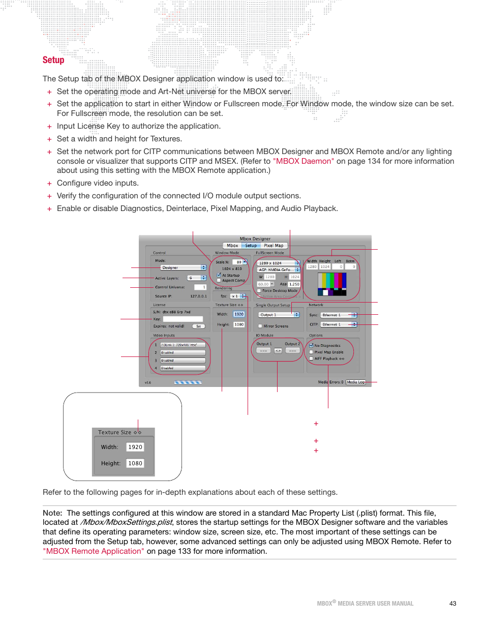 Setup | PRG Mbox Designer User Manual v3.6.1 User Manual | Page 51 / 174