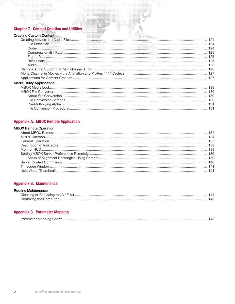 PRG Mbox Designer User Manual v3.6.1 User Manual | Page 6 / 174