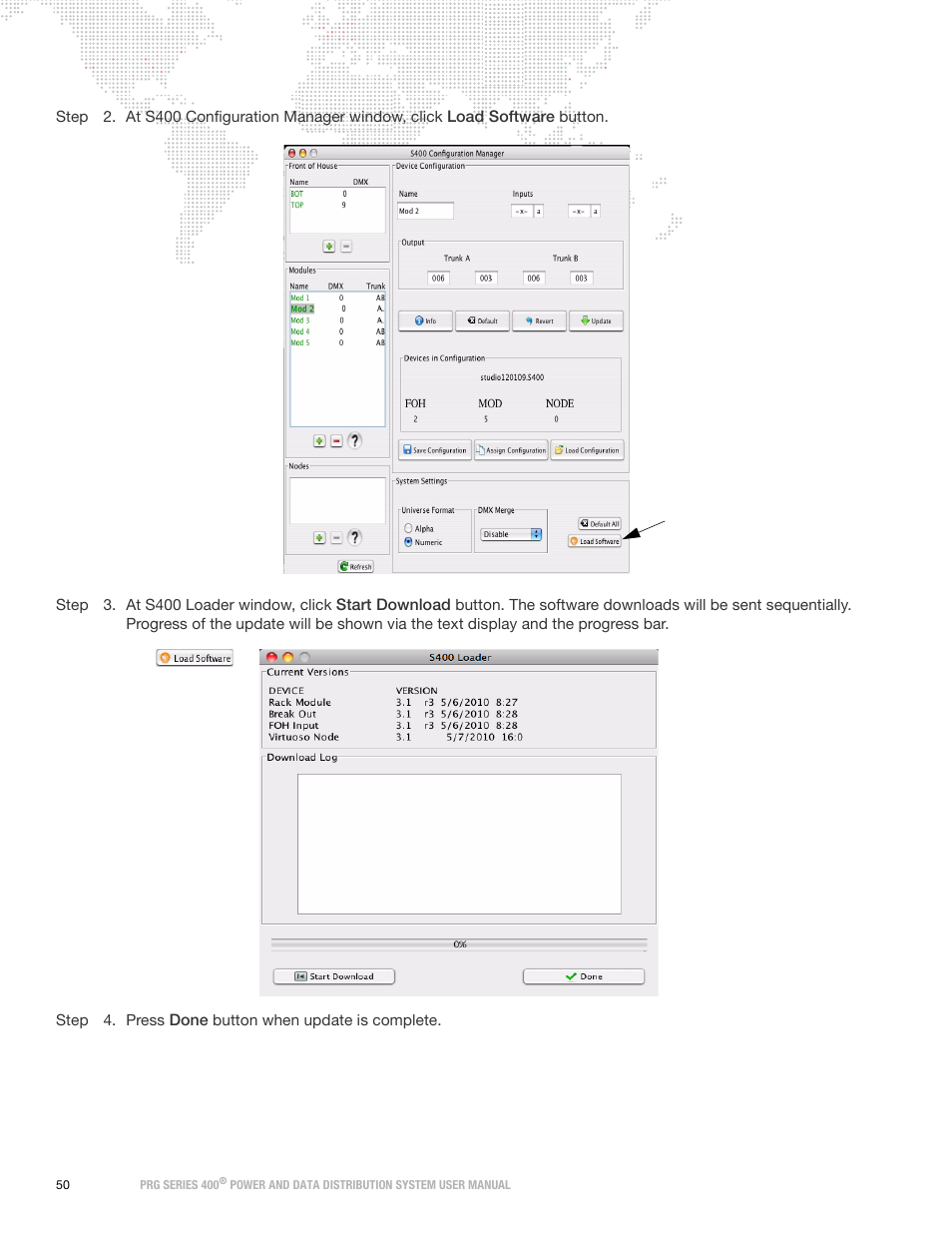 PRG S400 User Manual 3.1 User Manual | Page 56 / 66