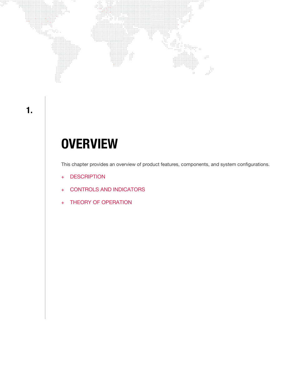 Overview, Chapter 1. overview | PRG S400 User Manual 3.1 User Manual | Page 9 / 66