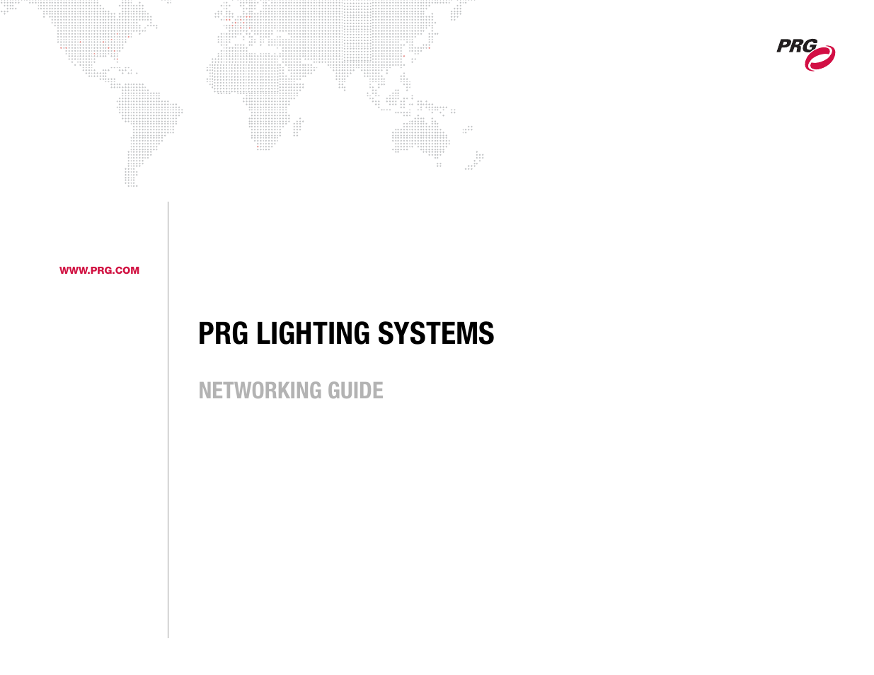 PRG S400 Systems Networking Guide User Manual | 66 pages