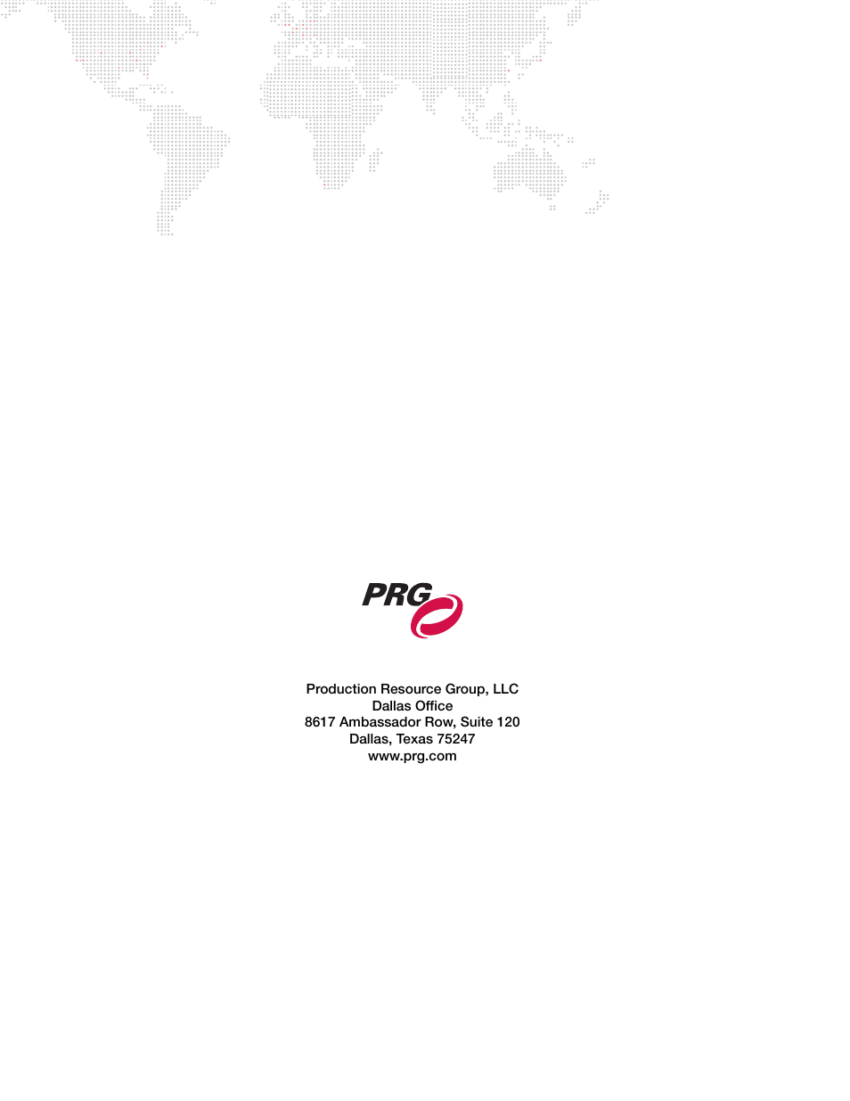 PRG Super Node User Manual | Page 26 / 26