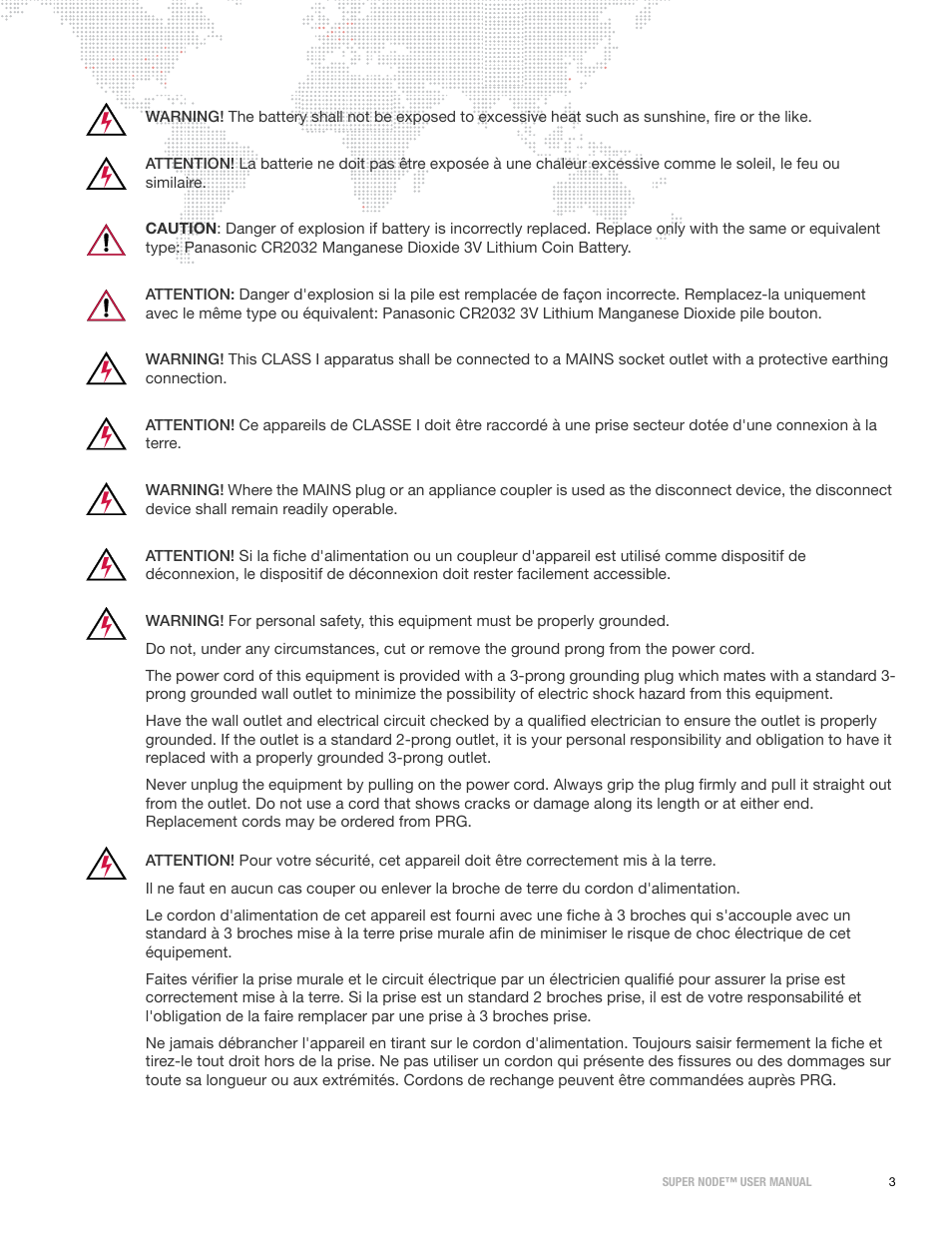 PRG Super Node User Manual | Page 5 / 26