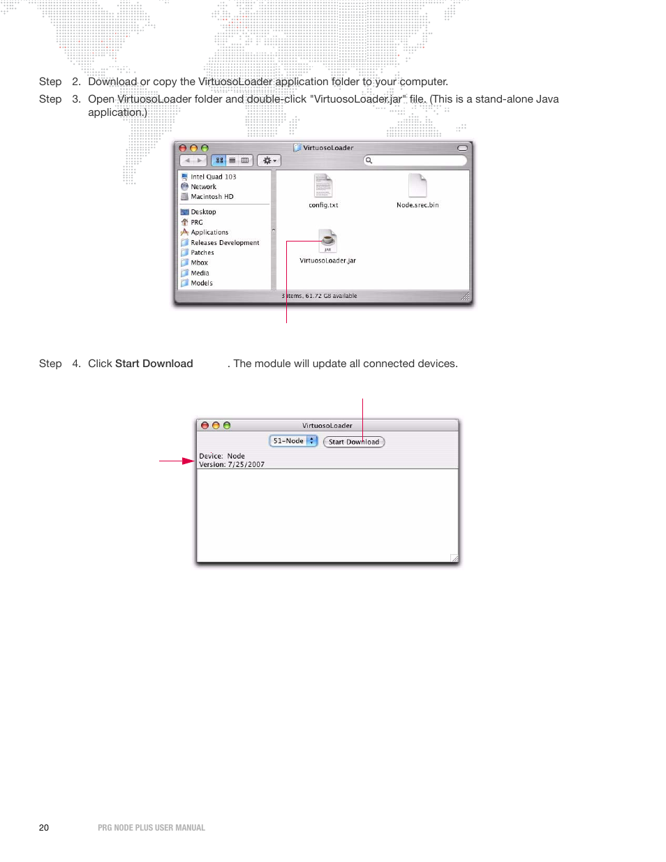 PRG Node Plus User Manual | Page 22 / 26