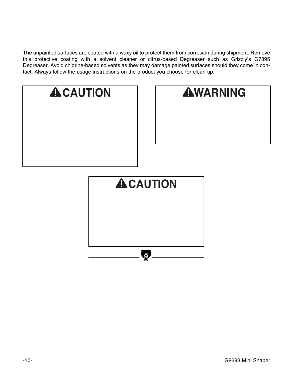 Clean up | Craftsman G8693 User Manual | Page 10 / 30