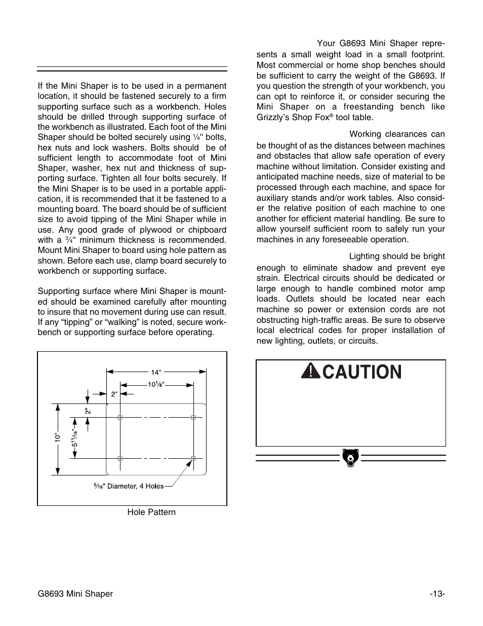 Site consideration | Craftsman G8693 User Manual | Page 13 / 30