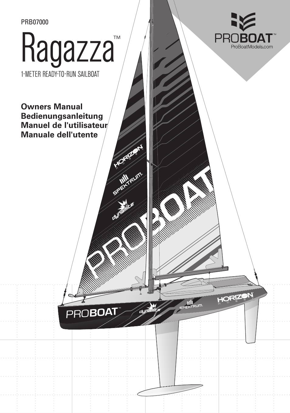 Pro Boat PRB07000 User Manual | 17 pages