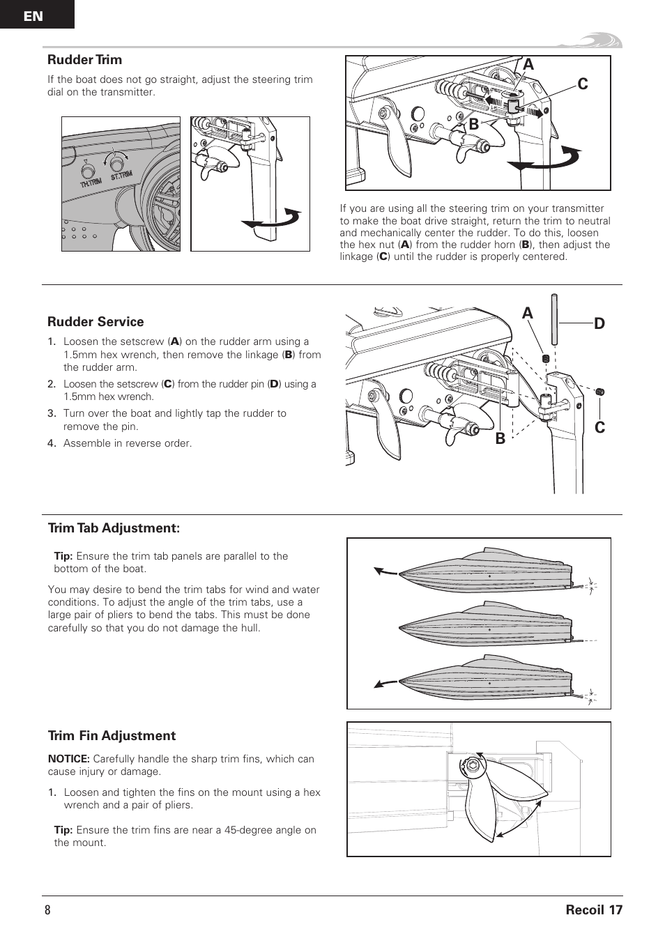 Ad c b, Ac b | Pro Boat PRB08016 User Manual | Page 8 / 15