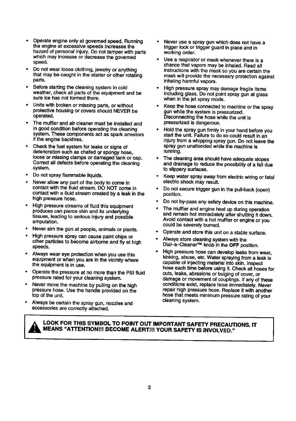 Craftsman 580.768030 User Manual | Page 3 / 28