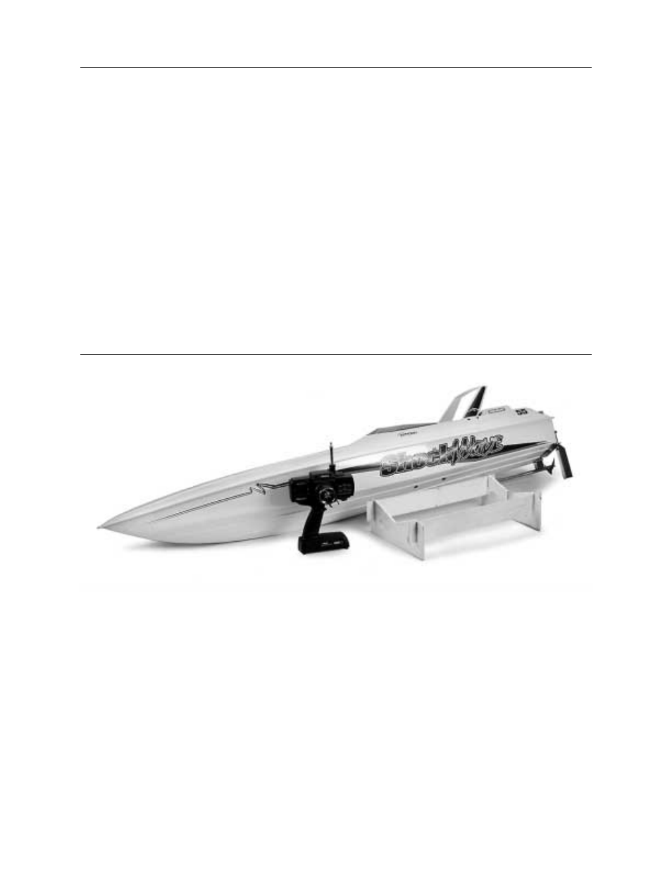 Contents of shockwave kit, Suggested field equipment and supplies | Pro Boat PRB2000 User Manual | Page 4 / 12