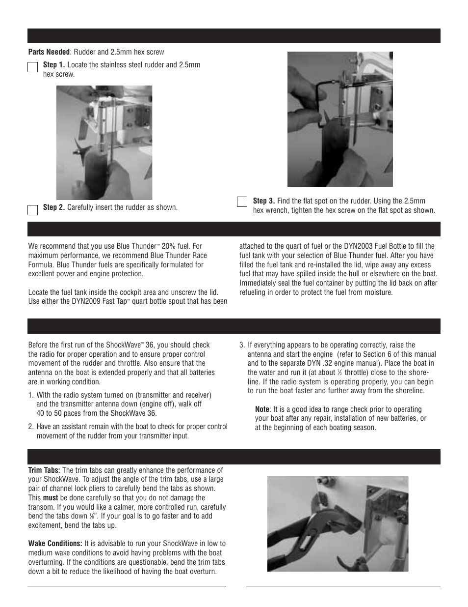 Pro Boat PRB2050T User Manual | Page 5 / 11