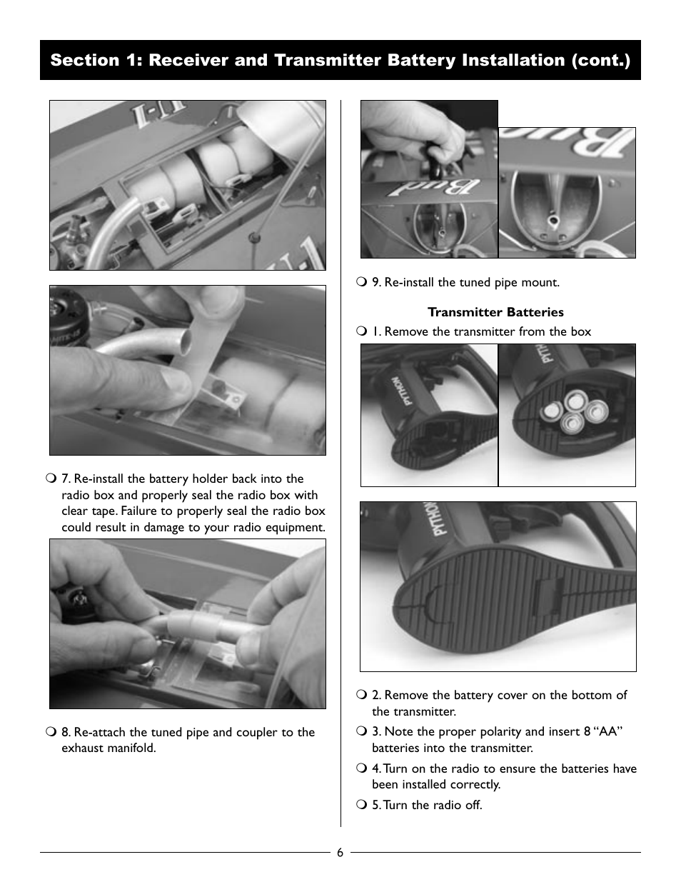 Pro Boat PRB2200 V.1 User Manual | Page 6 / 16