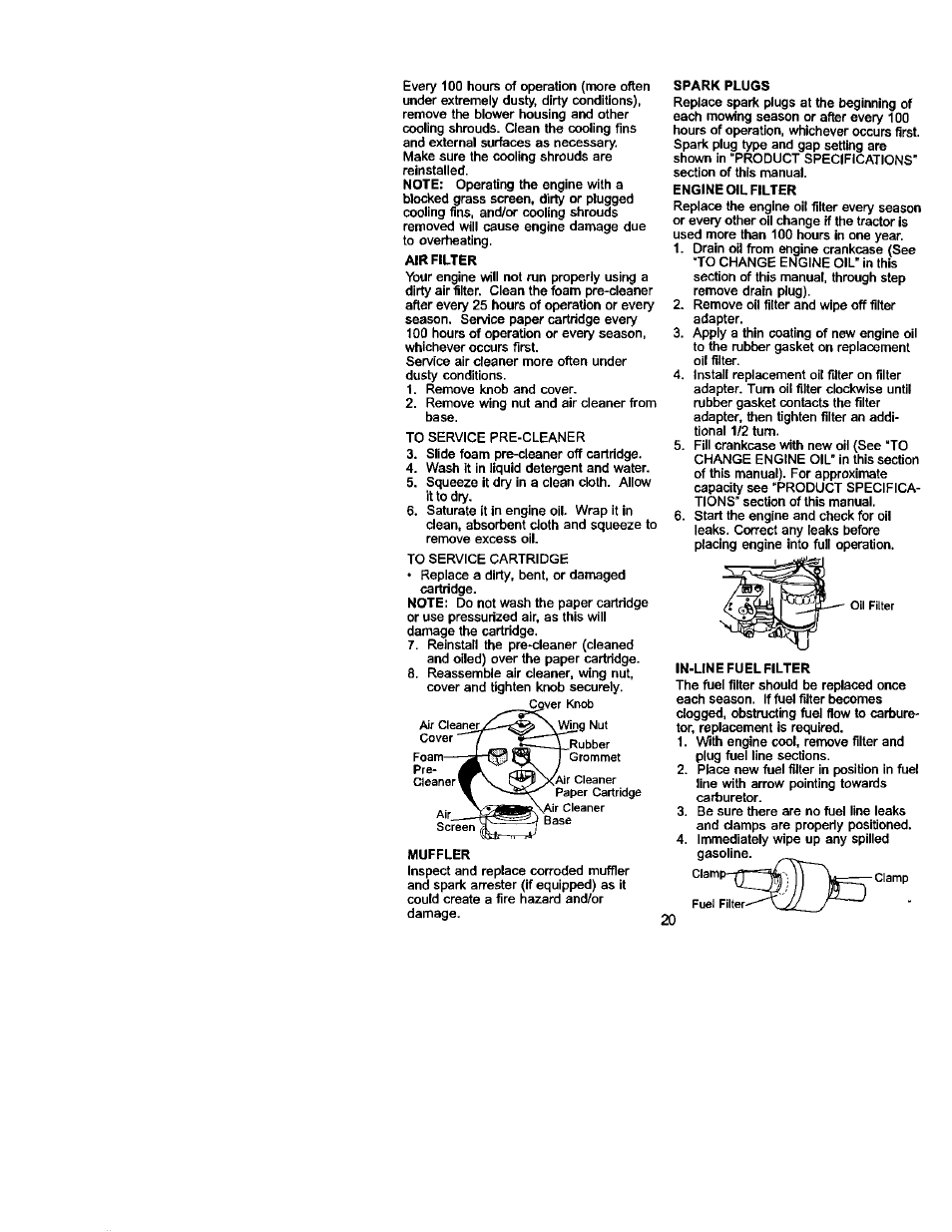 Craftsman 917.272054 User Manual | Page 20 / 60