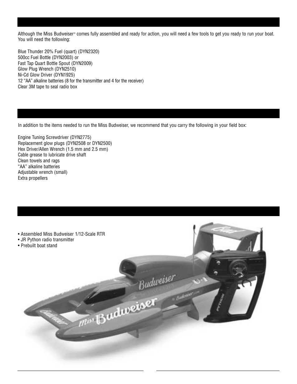 Pro Boat PRB2200 V.2 User Manual | Page 3 / 12